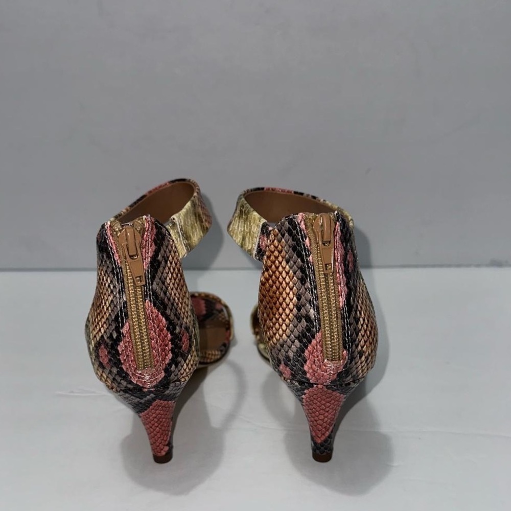 Style & Co Paycee snake print Sandals rainbow multi, Size 8.5m - Picture 6 of 6